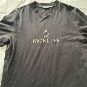 Moncler Charcoal Gray Short Sleeve Tee